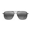 MAUI JIM MJ 541-2M Men Sunglasses Matte Black
