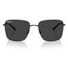RAYBAN RB3752I 002/48 57 - Metal full Rayban Black Square