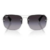 RAYBAN RB3761I 003/8G 59 - 3 pcs Rayban Silver Square