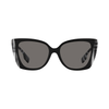 BURBERRY B 4393 4051/81 Women Sunglasses Black/Check White Black