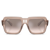 RAYBAN RB 4408 6727/8Z UNISEX Sunglasses Transparent Light Brown