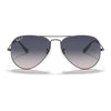 RAYBAN RB3025 004/78 62 - Metal full Rayban Gunmetal Aviator