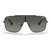 RAYBAN RB3697 002/11 35 - Metal full Rayban Black Square