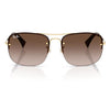 RAYBAN RB3761I 001/13 59 - 3 pcs Rayban Gold Square