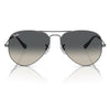 RAYBAN RB3025 004/71 58 - Metal full Rayban Gunmetal Aviator