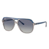 Ray-Ban RJ9096S 7155/4L Aviator Unisex Sunglasses Blue Transparent