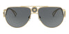 VERSACE VE 2225 1002/87 3N Unisex Sunglasses GOLD