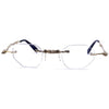 KUBORAUM MASKE H45 GD Unisex Optical Glasses Gold