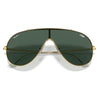 RAYBAN RB3597 905071 33 - Metal full Rayban Gold Aviator