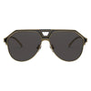 DOLCE&GABBANA DG2257 1334/87 Aviator Men Sunglasses GOLD