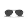 RAYBAN RB3689 004/48 58 - Metal full Rayban Gunmetal Aviator