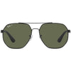 RAYBAN RB 3714I 002/9A Unisex Sunglass Black