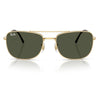 RAYBAN RB3755 001/31 62 - Metal full Rayban Gold Square