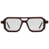 KUBORAUM MASKE P8 DR Unisex Sunglass Dark Red