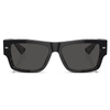 DOLCE&GABBANA DG 4451 3403/87 Men sunglasses Black On Grey Havana