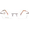 STEPPER SI-3219B F010 52 Women Optical Frame Rose Gold
