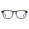 TOM FORD FT 5868-B 001 Men Optical Frame Shiny Black