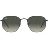 RAYBAN RB 3548 002/71 Unisex Sunglass Black