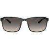 RAYBAN RB 3721 187/11 Unisex Sunglass Black On Arista