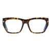 TOM FORD TF5846-B ECO 052 Women Optical Frame Shiny Dark Havana