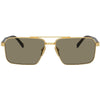 PRADA SPR A57 5AK-90F Unisex Sunglass Gold