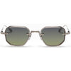 AKONI AKS 307C 47 Unisex Sunglass SILVER