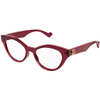 GUCCI GG0959O 003 Women Optical Glasses Burgundy