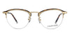 CALVIN KLEIN CK5465A 214 Unisex Optical Frame Golden Tortoise