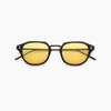 AKILA THEORY - AKILA yellow black Round Unisex Sunglasses BLACK