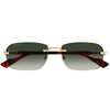 GUCCI GG1221S-006 56 - 3 pcs Gucci Gold Square