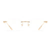 MAYBACH THE ULTIMATE I MGZ25 Unisex Optical Frame Mellow Gold
