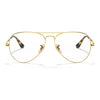 RAYBAN RB6489 2500 58 - Metal full Rayban Gold Aviator