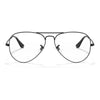 RAYBAN RB6489 2503 58 - Metal full Rayban Black Aviator