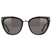 TOM FORD TF717 01A 57 Women Sunglass Black and Gold