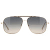 TOM FORD TF669 28B 60 Men Sunglass Pale Gold