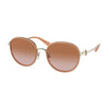 COACH HC7129 564713 Women Sunglasses Gold with Brown