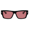 DOLCE&GABBANA DG 4451 3417/7N Men Sunglasses Black On Red Havana