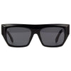 PALM ANGELS PERI052 1007 Unisex Sunglass Black