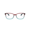 Ray-Ban RB 5362 5834 Women Optical Frame Burgundy White & Blue