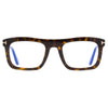 TOM FORD TF5757-B 052 52 Women Optical Frame Havana