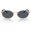 PRADA SPR65Z ZVN09T 55 - Metal full Prada Gold Oval