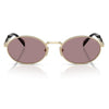 PRADA SPR65Z ZVN20I 55 - Metal full Prada Gold Oval
