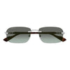 GUCCI GG1221S 008 56 - 3 pcs Gucci Silver Square