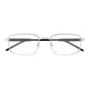 GUCCI GG1801O 001 54 - METAL SHEET Gucci Silver black Square