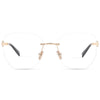 BVLGARI BV50007U 033 Women Optical Glasses Gold