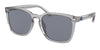 COACH HC8354U 571855 Men Sunglasses Transparent Grey