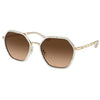 COACH HC 7161B 944374 Women Sunglasses Cream Pearl White
