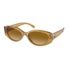 COACH HC8353U 57152L Women Sunglasses Transparent Honey
