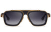 DITA DTS403-A-01 Unisex Sunglasses Matte Black - Yellow Gold