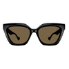 GUCCI GG1542S 001 55 - Sheet full Gucci Black Cateye